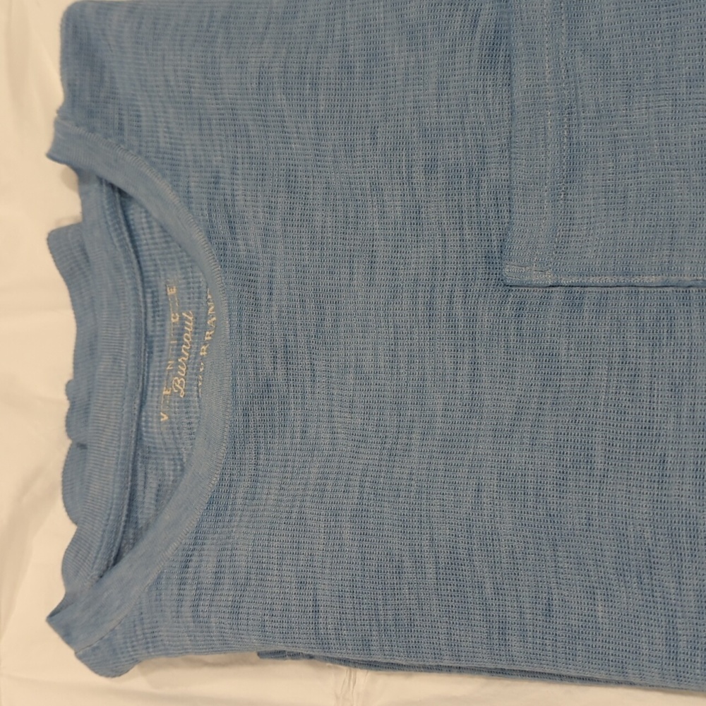 Men's long sleeve pullover lucky brand blue like new